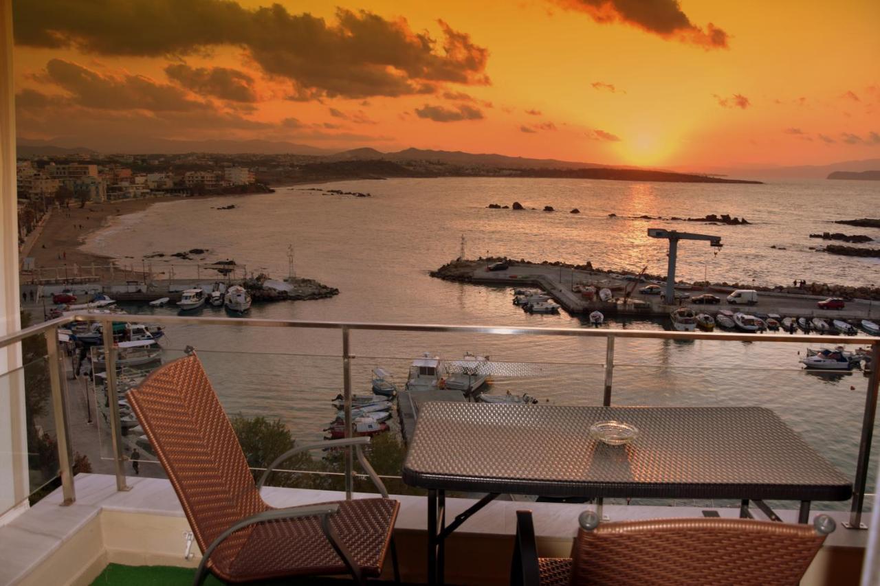 Ferienwohnung Panoramic Sea View Chania  Exterior foto