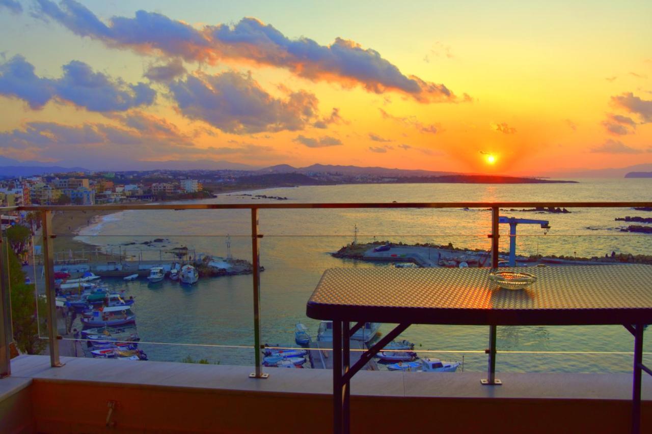 Ferienwohnung Panoramic Sea View Chania  Exterior foto