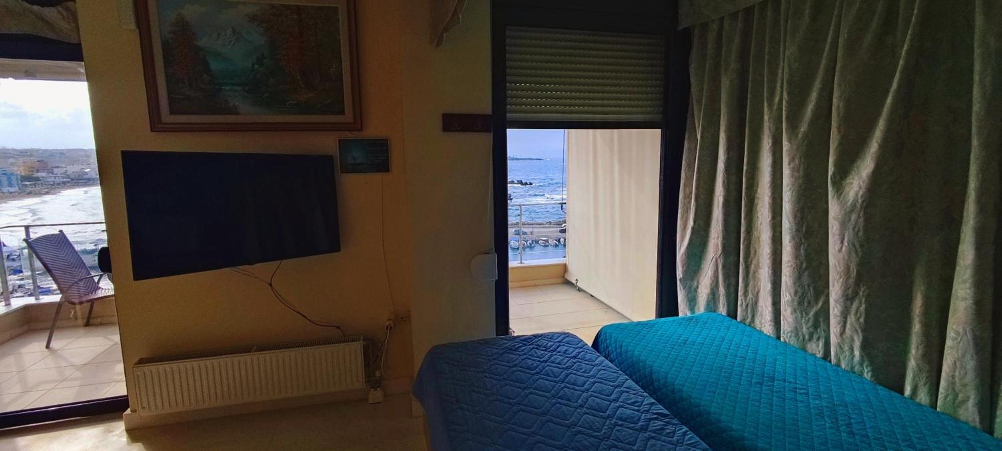 Ferienwohnung Panoramic Sea View Chania  Exterior foto