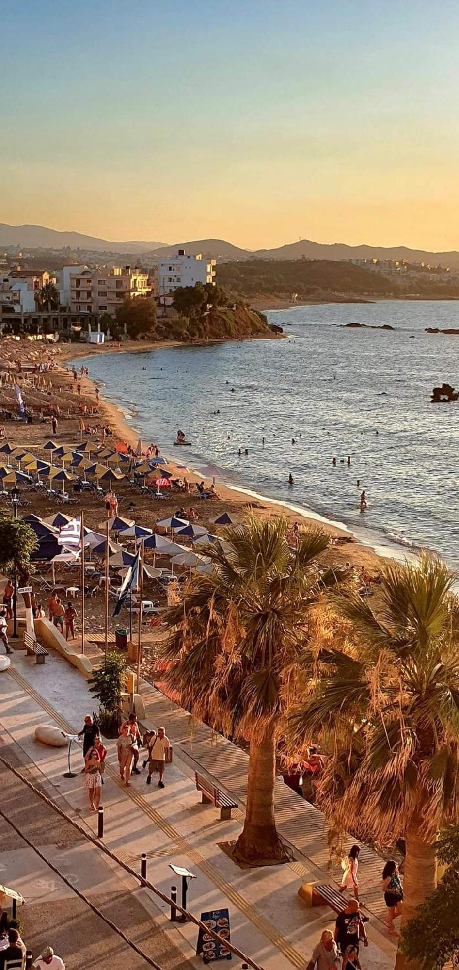 Ferienwohnung Panoramic Sea View Chania  Exterior foto