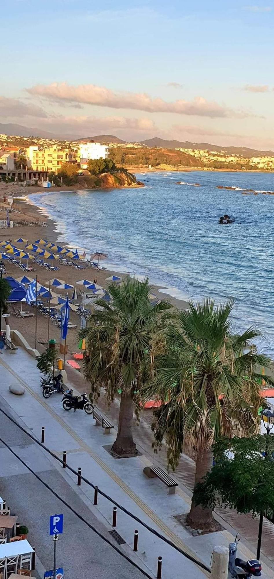 Ferienwohnung Panoramic Sea View Chania  Exterior foto