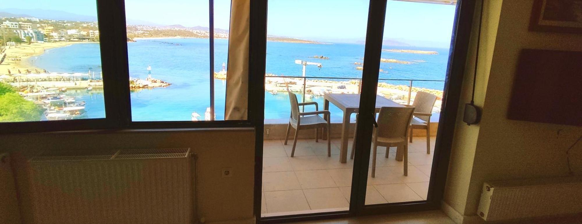 Ferienwohnung Panoramic Sea View Chania  Exterior foto