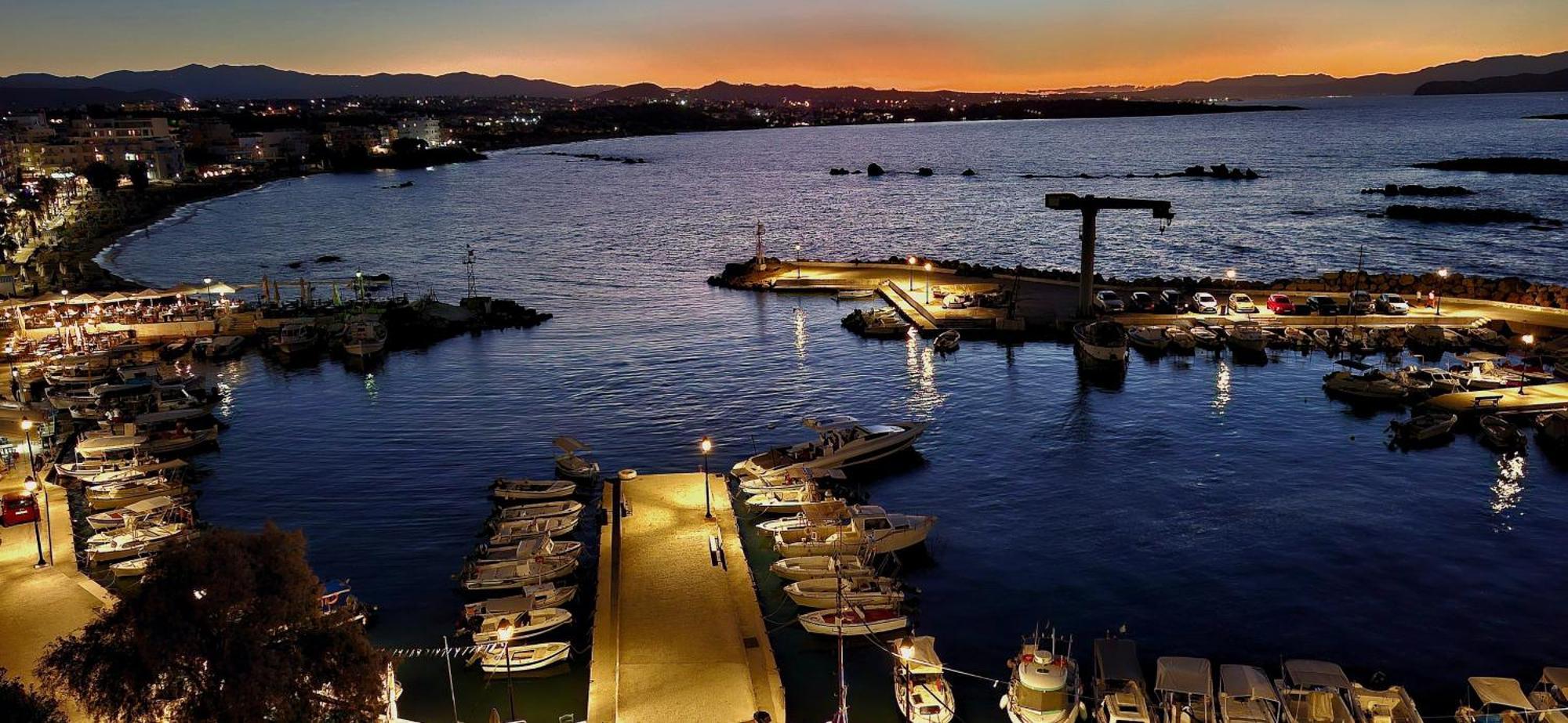 Ferienwohnung Panoramic Sea View Chania  Exterior foto