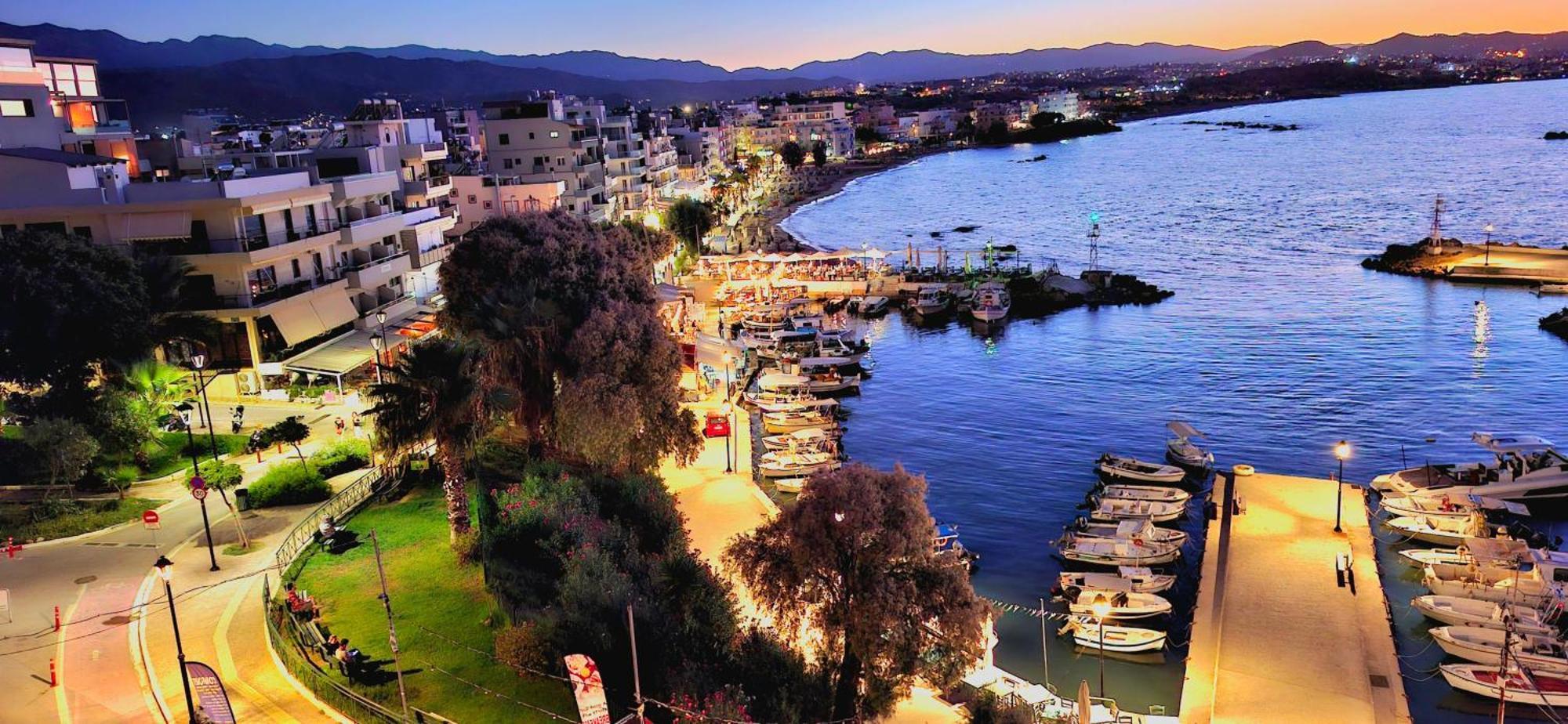 Ferienwohnung Panoramic Sea View Chania  Exterior foto