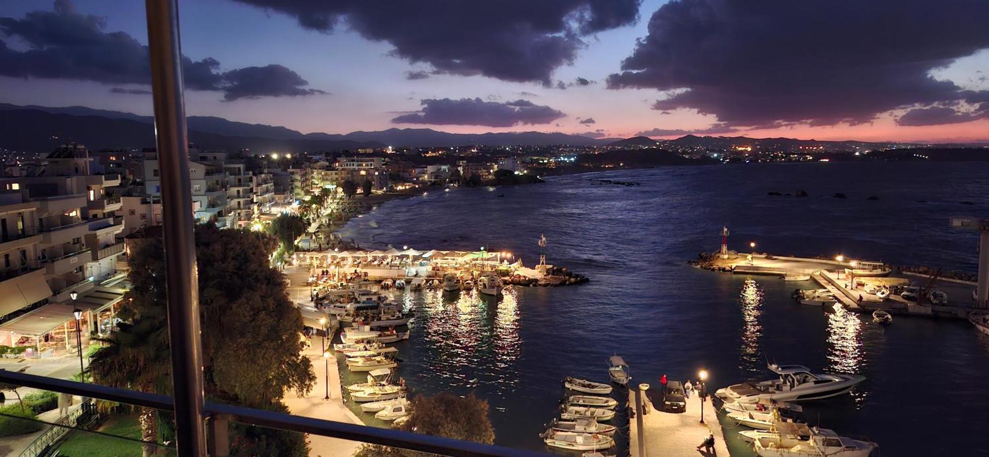 Ferienwohnung Panoramic Sea View Chania  Exterior foto