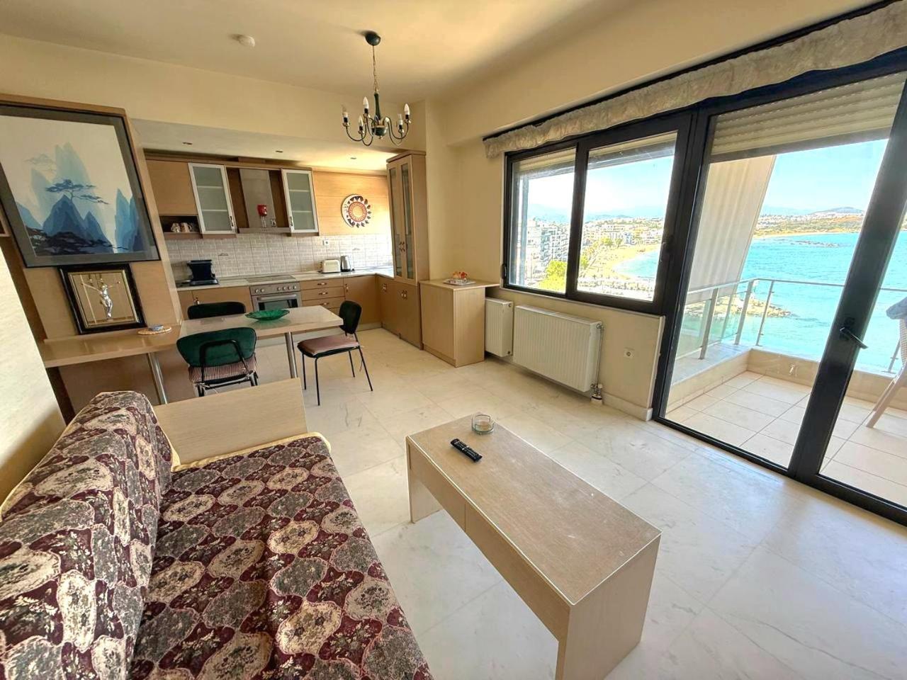 Ferienwohnung Panoramic Sea View Chania  Exterior foto