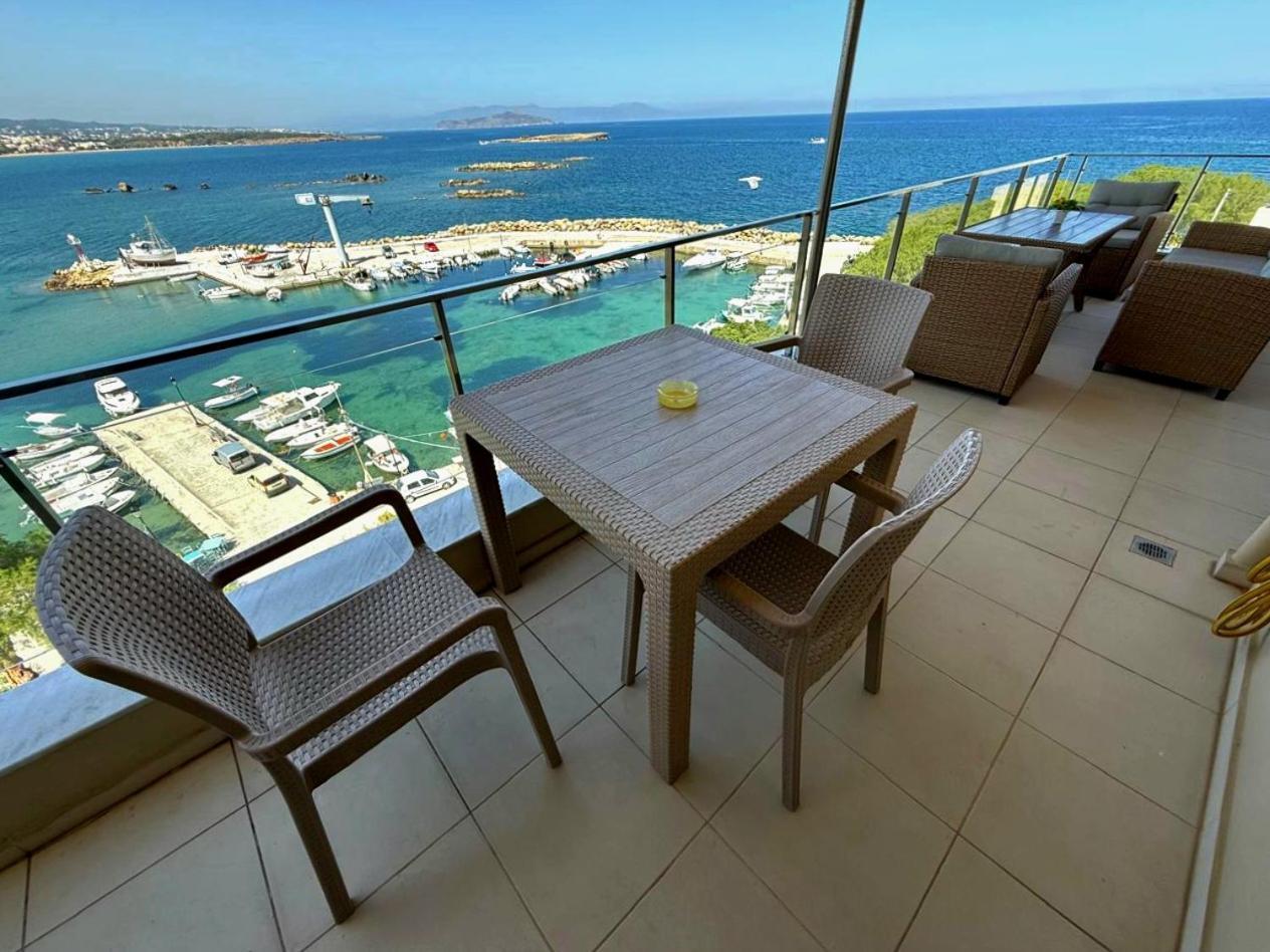 Ferienwohnung Panoramic Sea View Chania  Exterior foto